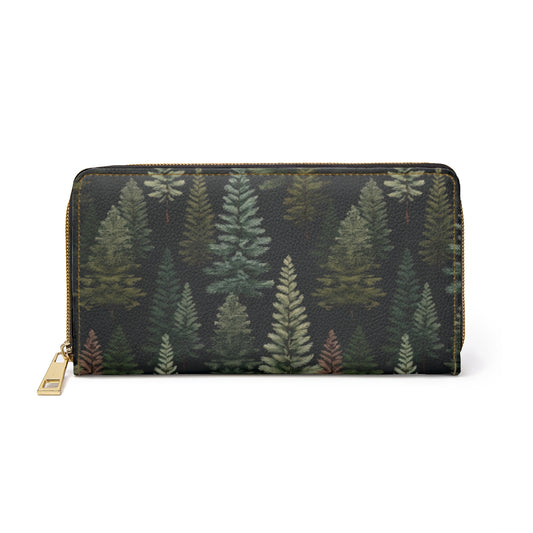 Evergreen Trees Wallet - The Rooted Fern
