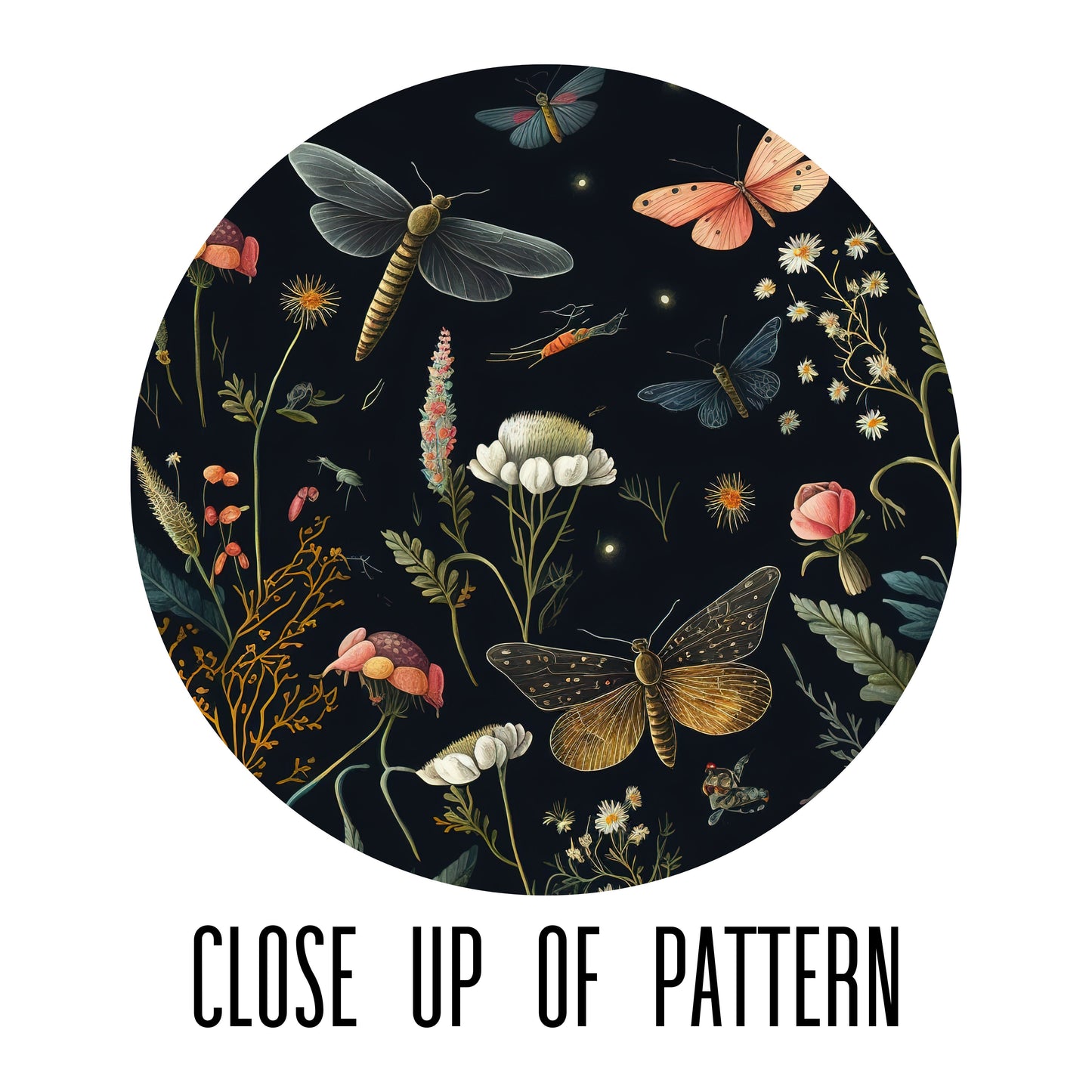 Dark Moth Combat Boots