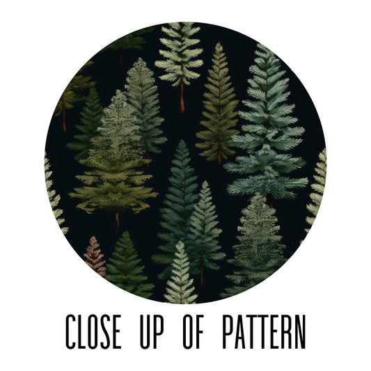 Evergreen Trees Combat Boots - The Rooted Fern