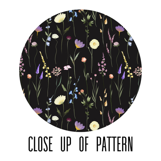 Purple Wildflower Wallet