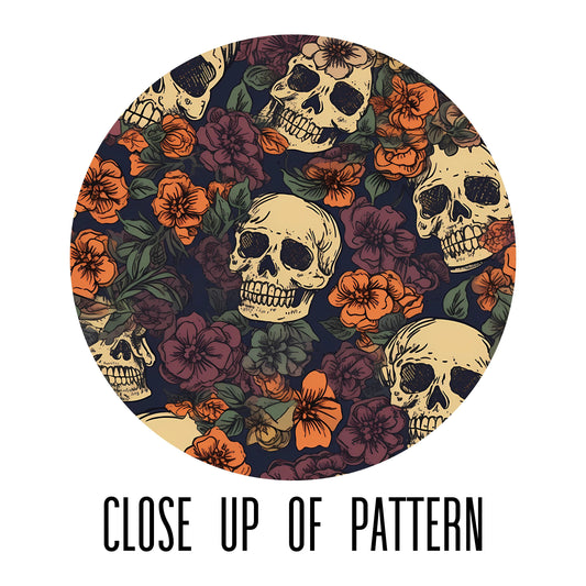 Goth Wallet Gothic Wallet Gift Cute Women Dark Academia Wallet Vegan Leather Wallet Witchy Wallet Halloween Wallet Horror Zip Around Skull