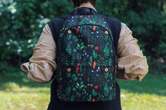 Dark Wildflower Backpack