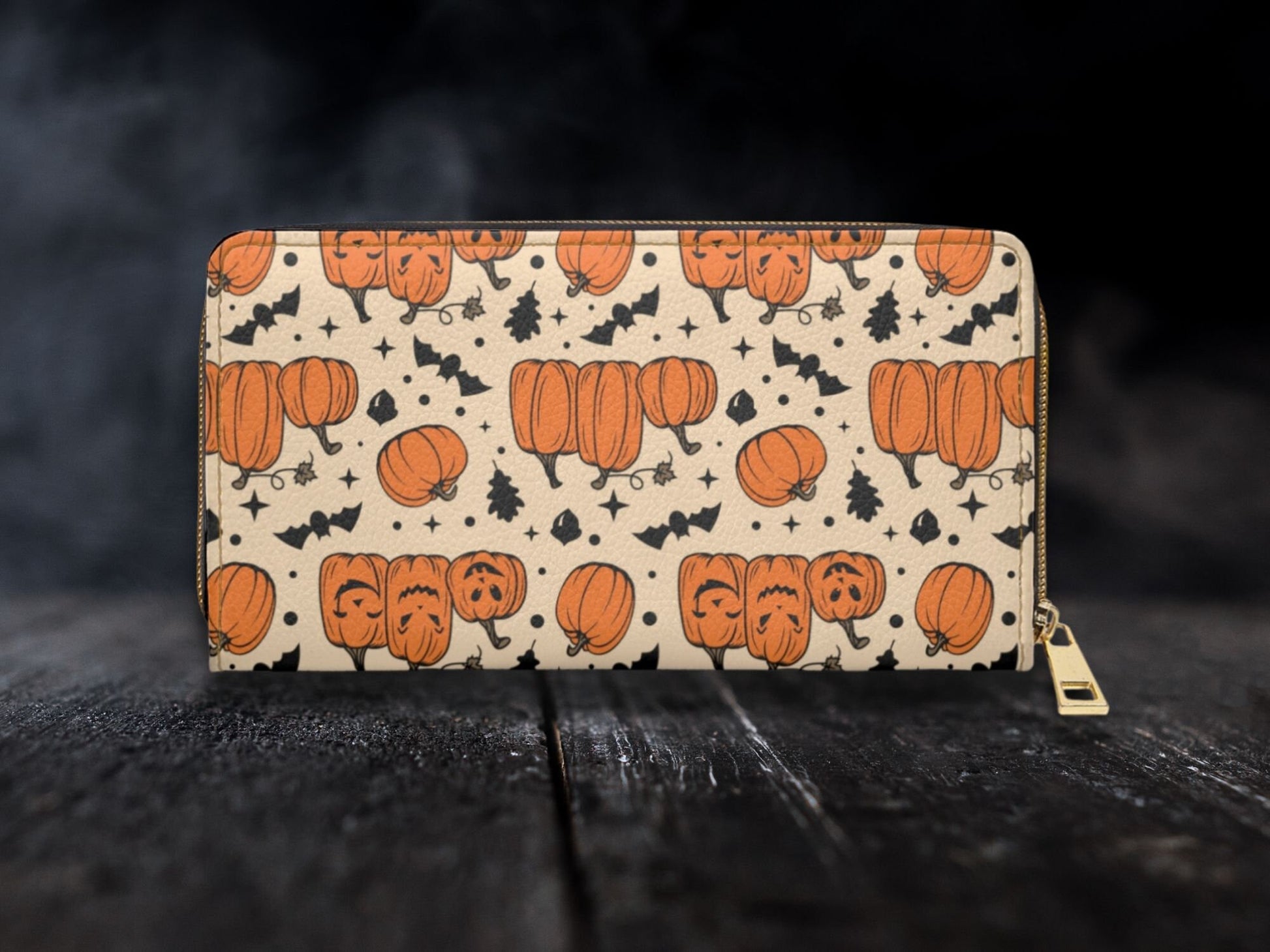 Halloween Pumpkins Wallet