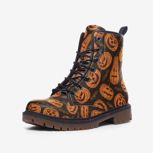 Jack O'Lanterns Combat Boots