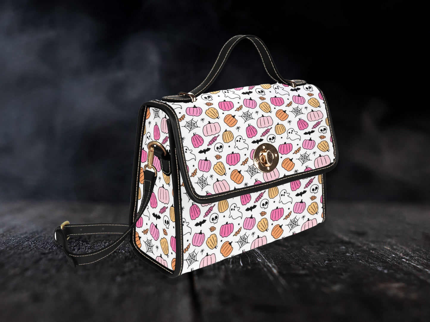 Pink Pumpkins Satchel