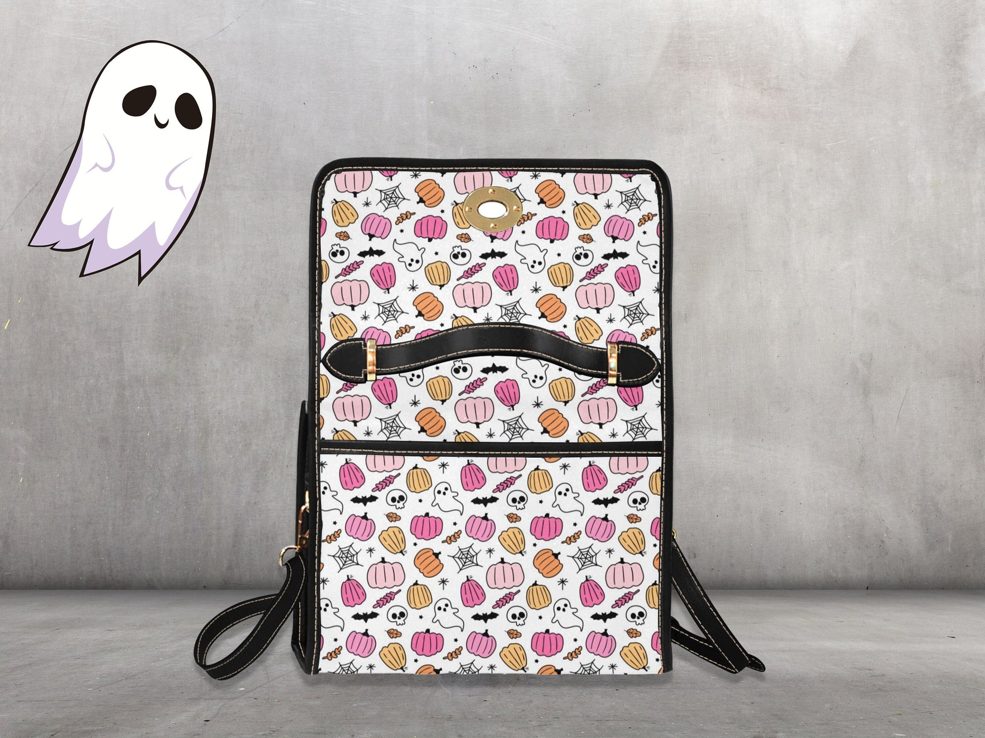 Pink Pumpkins Satchel