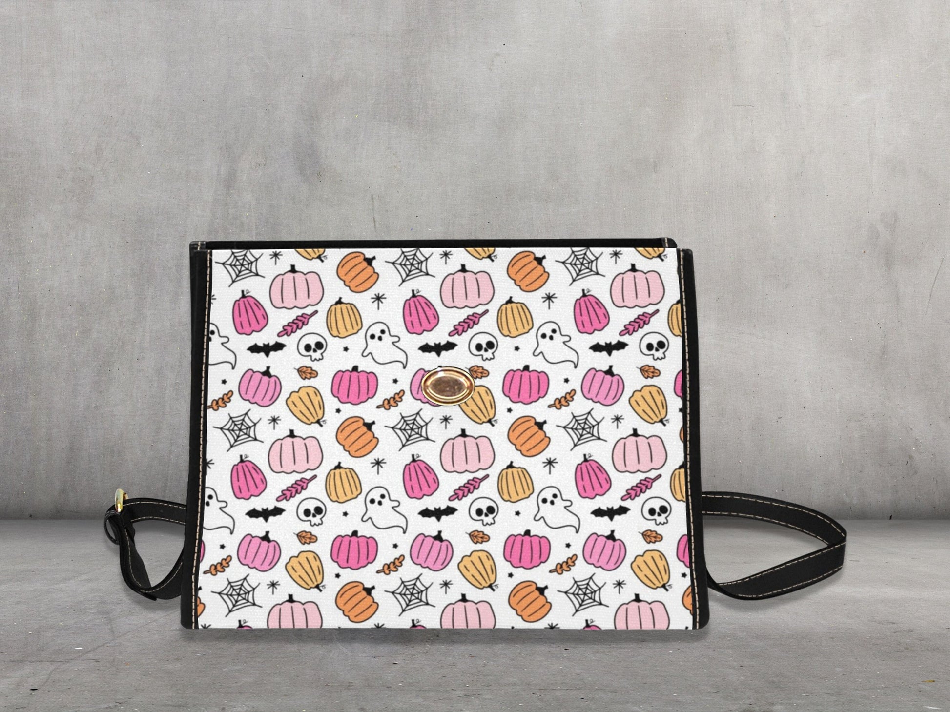 Pink Pumpkins Satchel