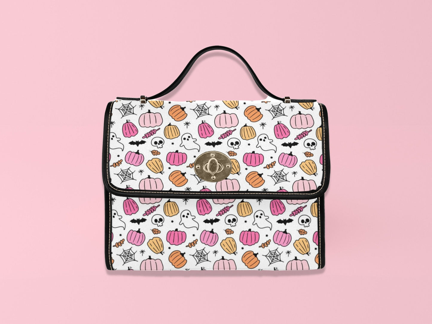 Pink Pumpkins Satchel