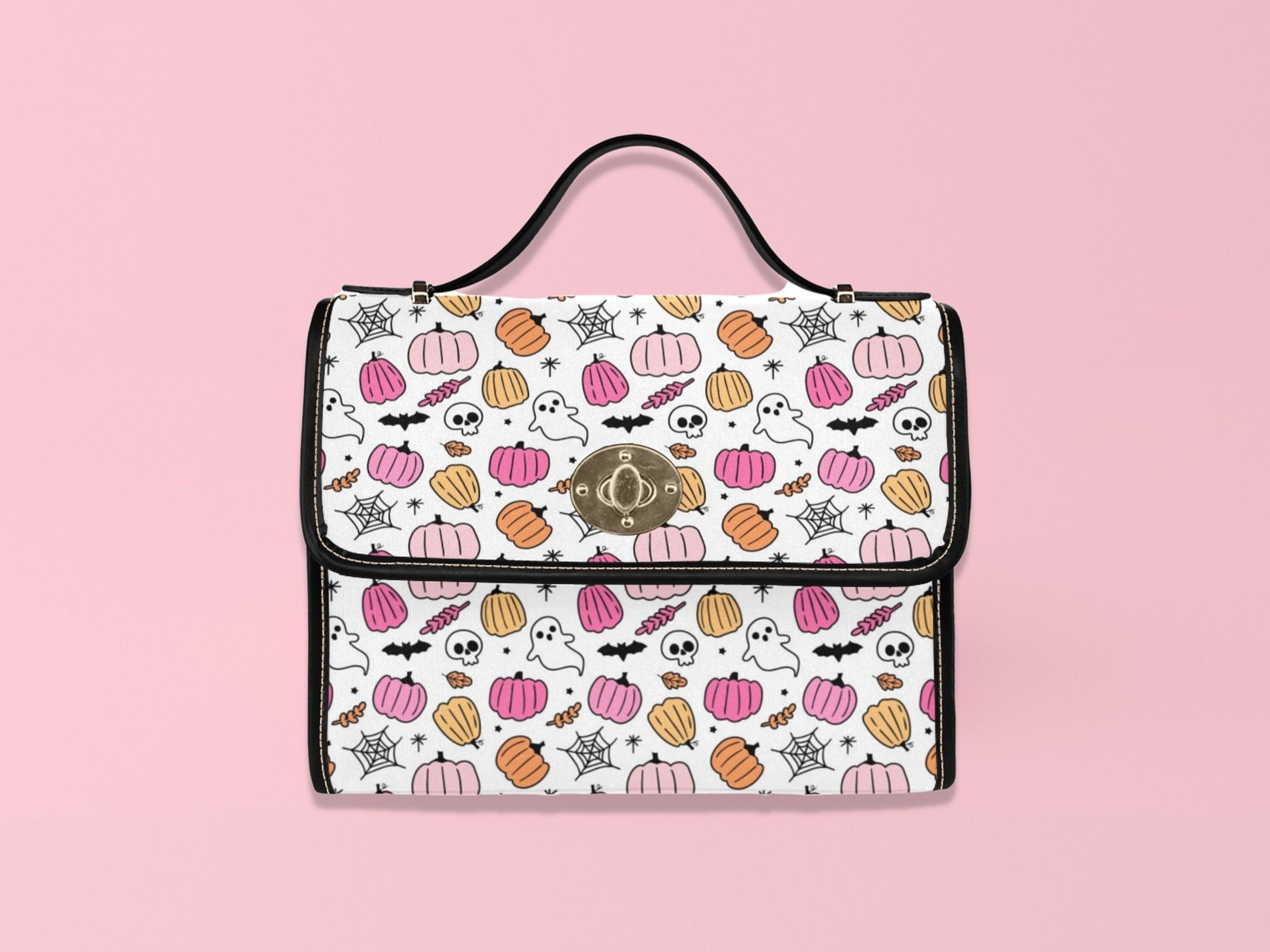 Pink Pumpkins Satchel
