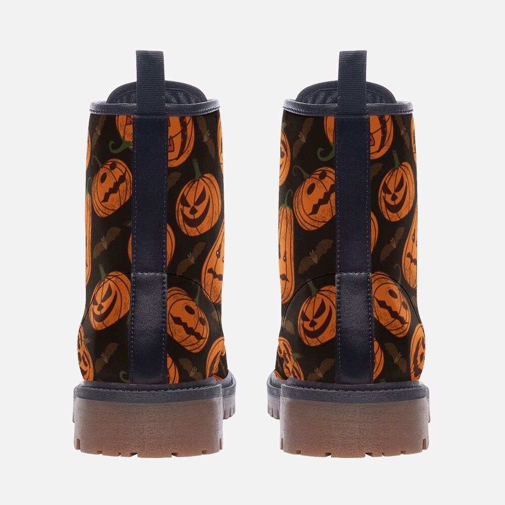 Jack O'Lanterns Combat Boots