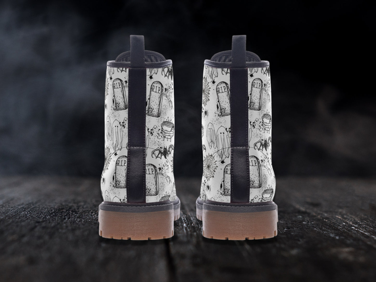 Grunge Ghost Combat Boots