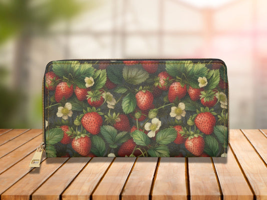Strawberry Plants Wallet