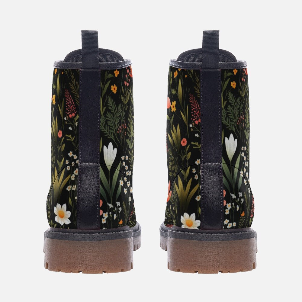 Wildflower Fields Combat Boots