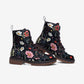 Dark Academia Wildflowers Combat Boots