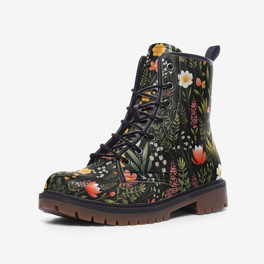 Wildflower Fields Combat Boots