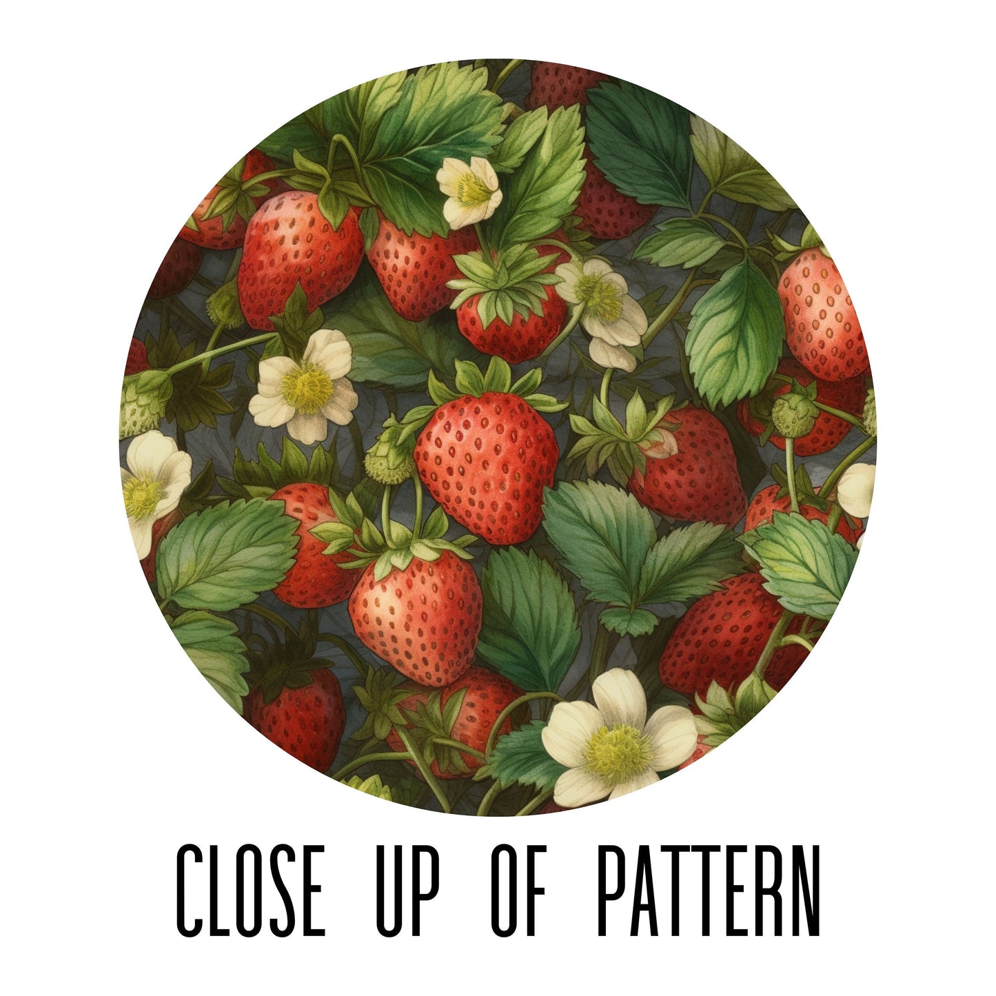 Strawberry Plants Combat Boots