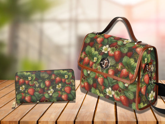 Strawberry Plants Wallet