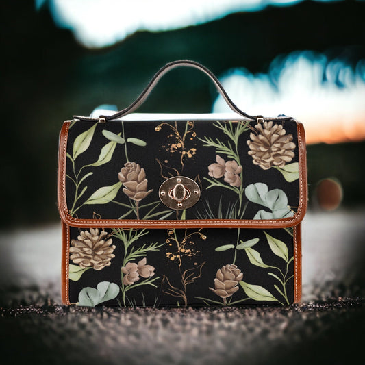 Winter Purse, Holiday Outfit Crossbody Cottagecore Hand Bag Gift for Christmas Wedding Purse Forestcore Accessory