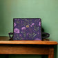 Purple Floral Satchel