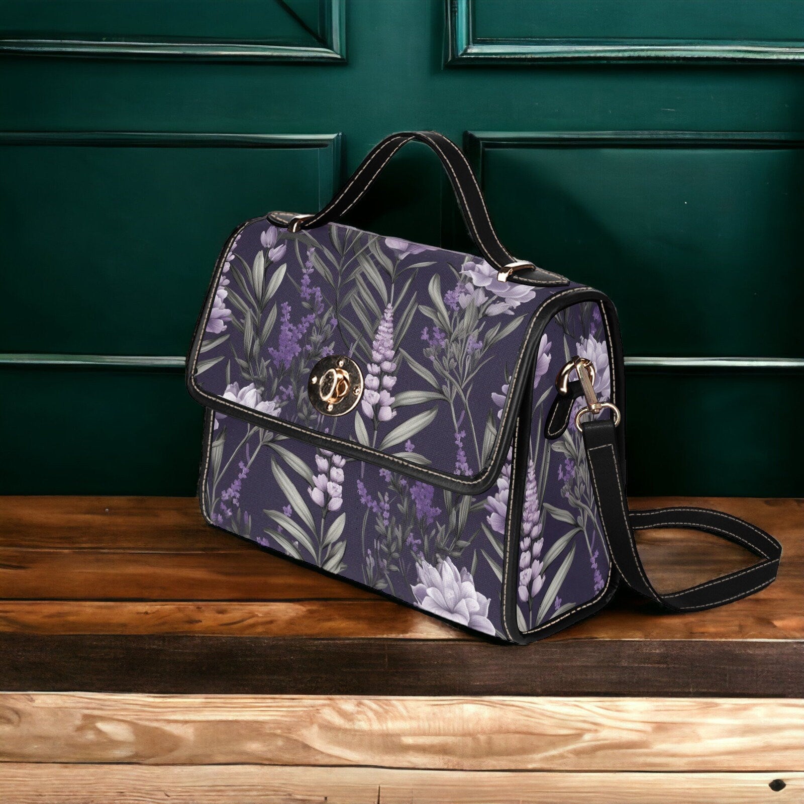 Wildflowers & Ferns Satchel