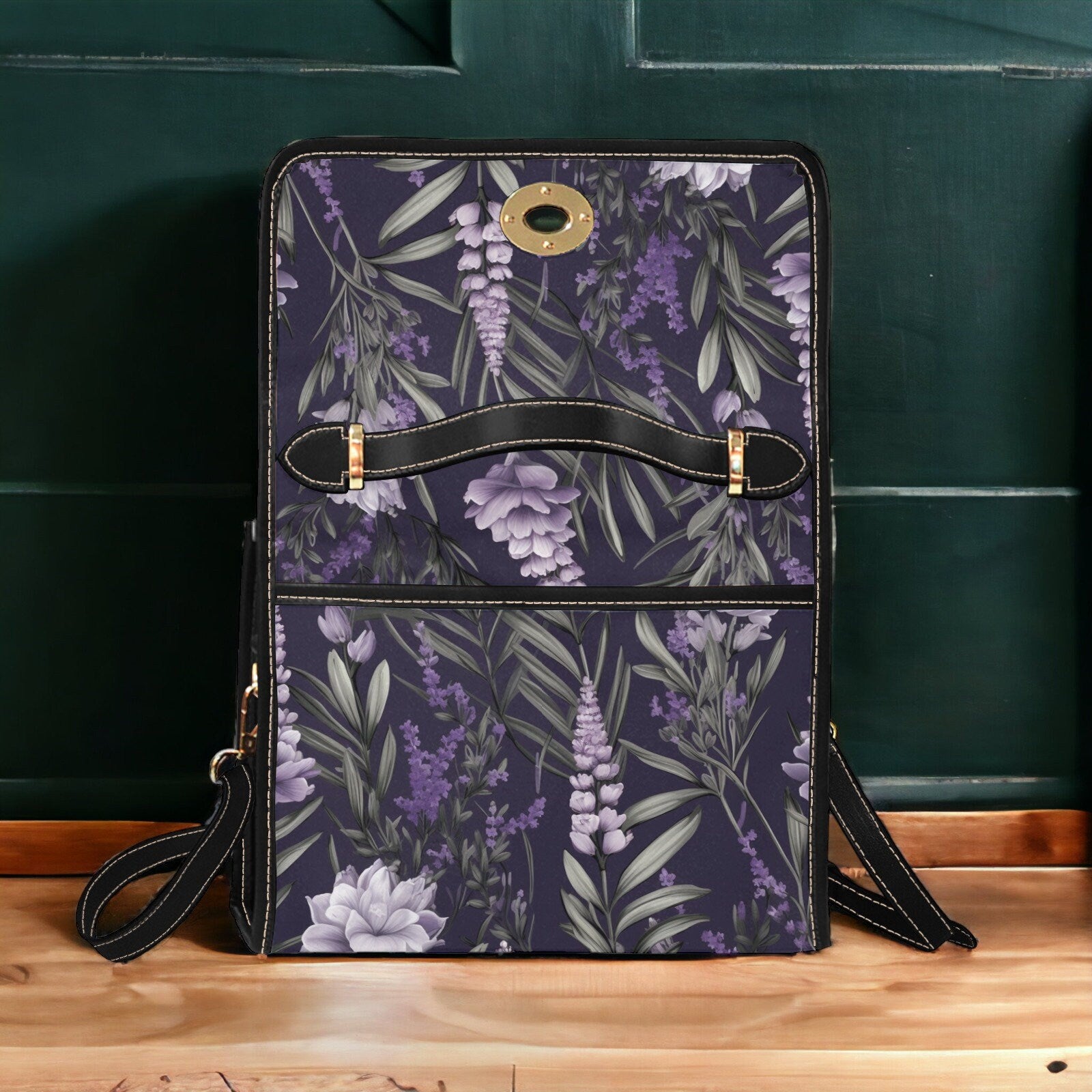 Wildflowers & Ferns Satchel