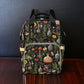 House Plants Canvas Backpack, Fairy Grunge, Baby Backpack, Gothic Diaper Bag, Baby Diaper Bag, Aesthetic Backpack, Laptop Backpack, Men's