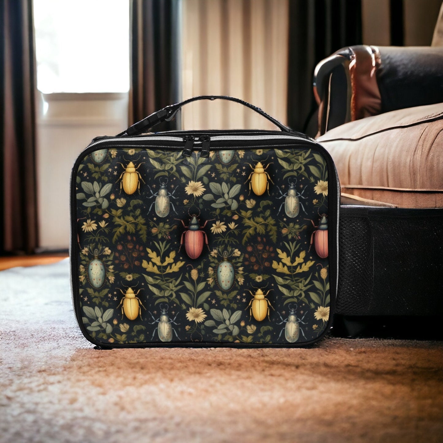 Lunch Bag For Women, Lunch Box Cute, Lunch Bag Insulated, Cute Cottagecore Bag, Goth Lunch Bag, Goblincore Lunch Bag, Dark Academia Bag