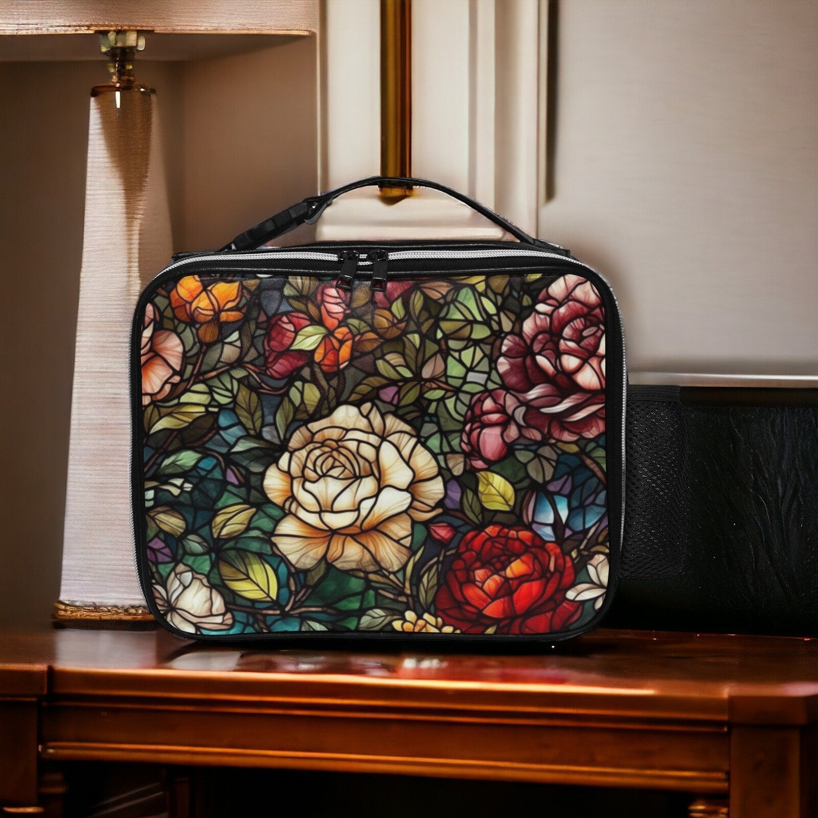 Lunch Bag For Women, Lunch Box Cute, Lunch Bag Insulated, Cute Cottagecore Bag, Goth Lunch Bag, Goblincore Lunch Bag, Dark Academia Bag