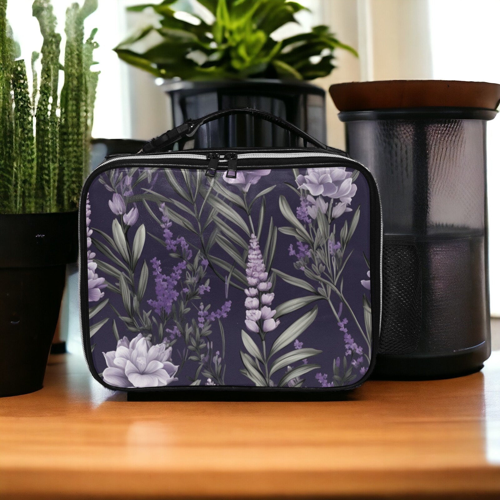 Lunch Bag For Women, Lunch Box Cute, Lunch Bag Insulated, Cute Cottagecore Bag, Goth Lunch Bag, Goblincore Lunch Bag, Dark Academia Bag