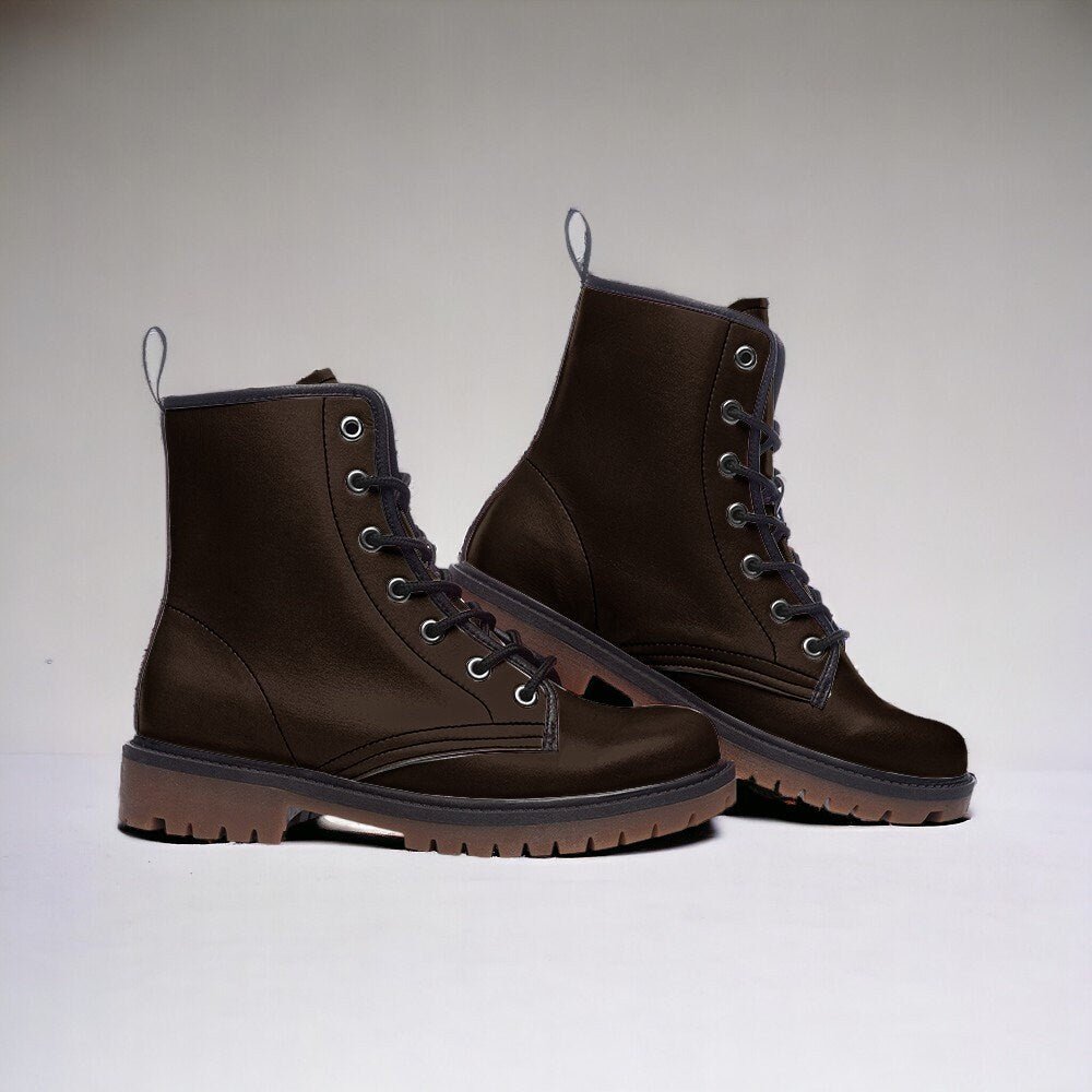 Combat Boots, Mens Leather Boots, Goblincore, Gift for Neutral Lover, Women's Platform, Cottagecore, Dark Academia, Renaissance Boots