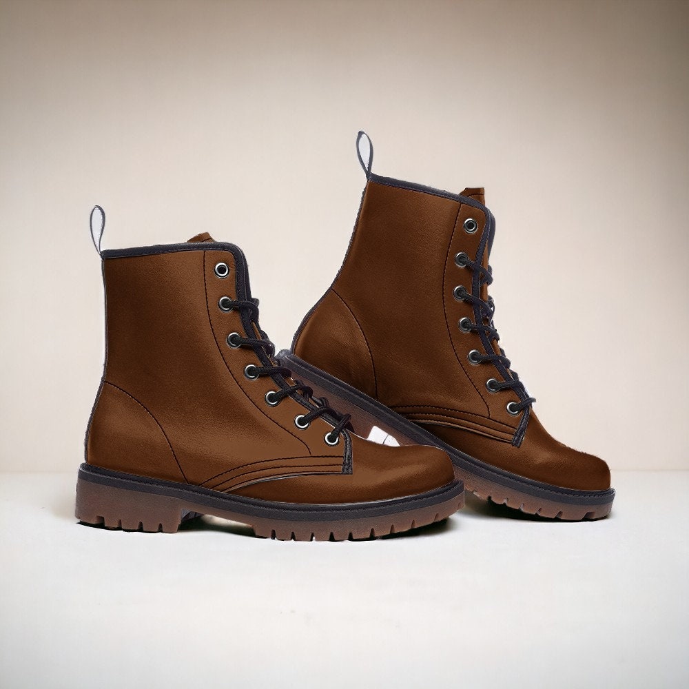 Combat Boots, Mens Leather Boots, Goblincore, Gift for Neutral Lover, Women's Platform, Cottagecore, Dark Academia, Renaissance Boots