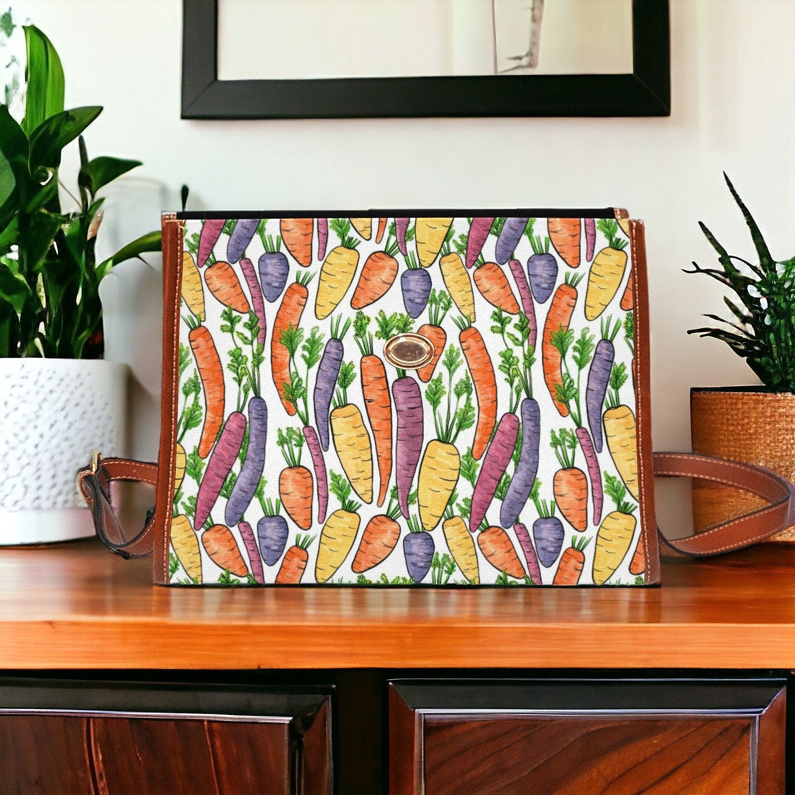 Canvas Crossbody Bag, Crossbody Purse, Small Crossbody Bag, Easter Purse, Women Cute Lunch Bag, Maximalist School Bag Shoulder, Unique Purse