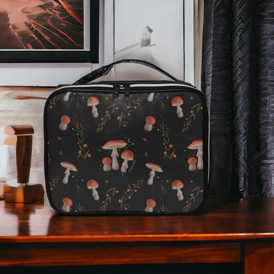 Lunch Bag For Women, Lunch Box Cute, Lunch Bag Insulated, Cute Cottagecore Bag, Goth Lunch Bag, Goblincore Lunch Bag, Dark Academia Bag