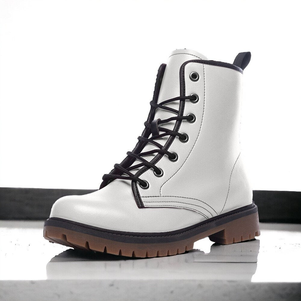 Combat Boots, Mens Leather Boots, Goblincore, Gift for Neutral Lover, Women's Platform, Cottagecore, Dark Academia, Renaissance Boots