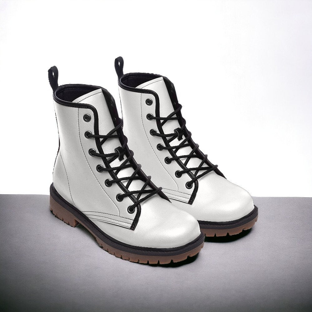 Combat Boots, Mens Leather Boots, Goblincore, Gift for Neutral Lover, Women's Platform, Cottagecore, Dark Academia, Renaissance Boots