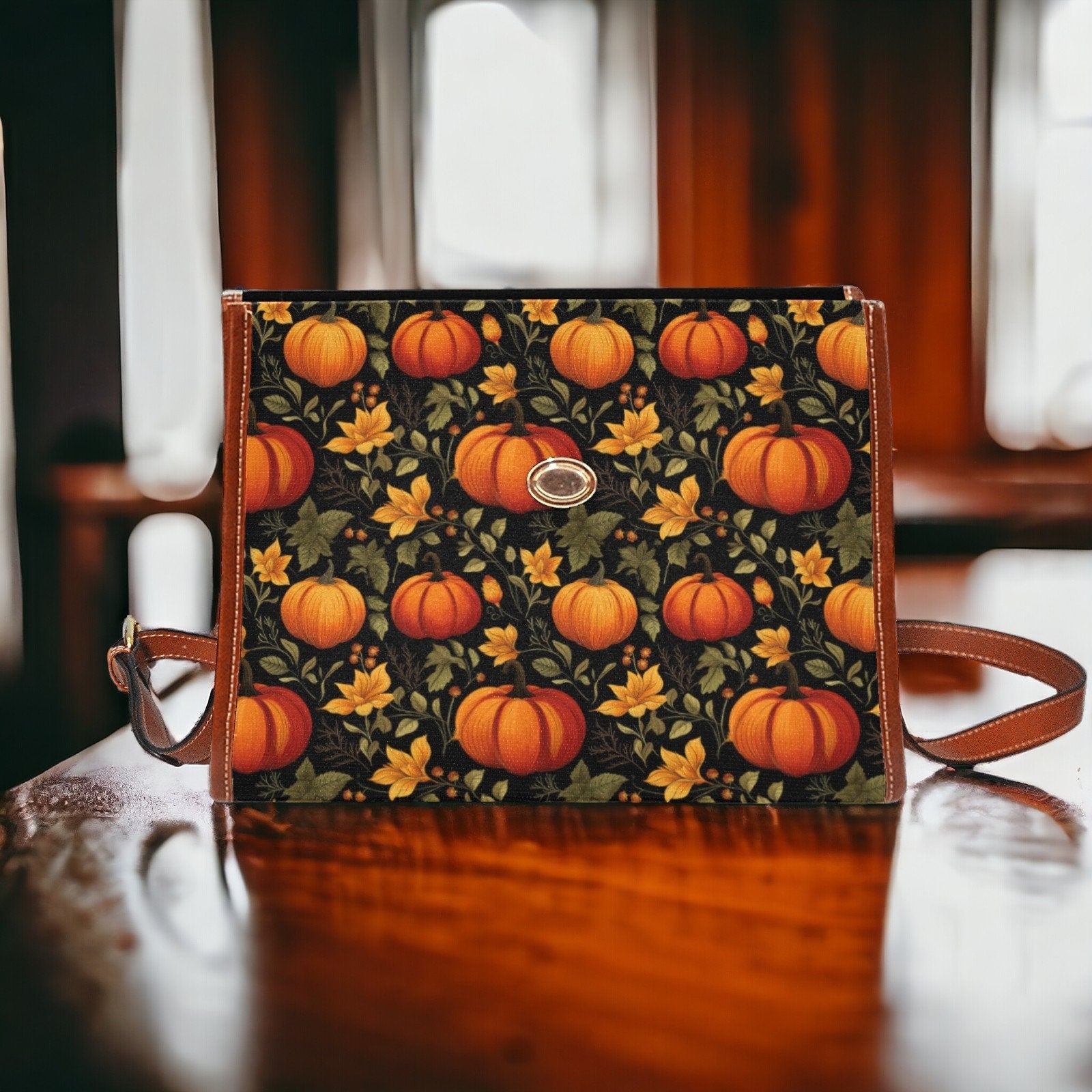 Autumn Pumpkins Satchel