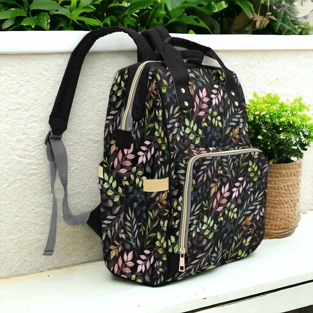 Dark Academia Laptop Tote Bag For Women Laptop Nylon Travel Bag Custom Diaper Bag Backpack School Bag Kids Overnight Dark Cottagecore