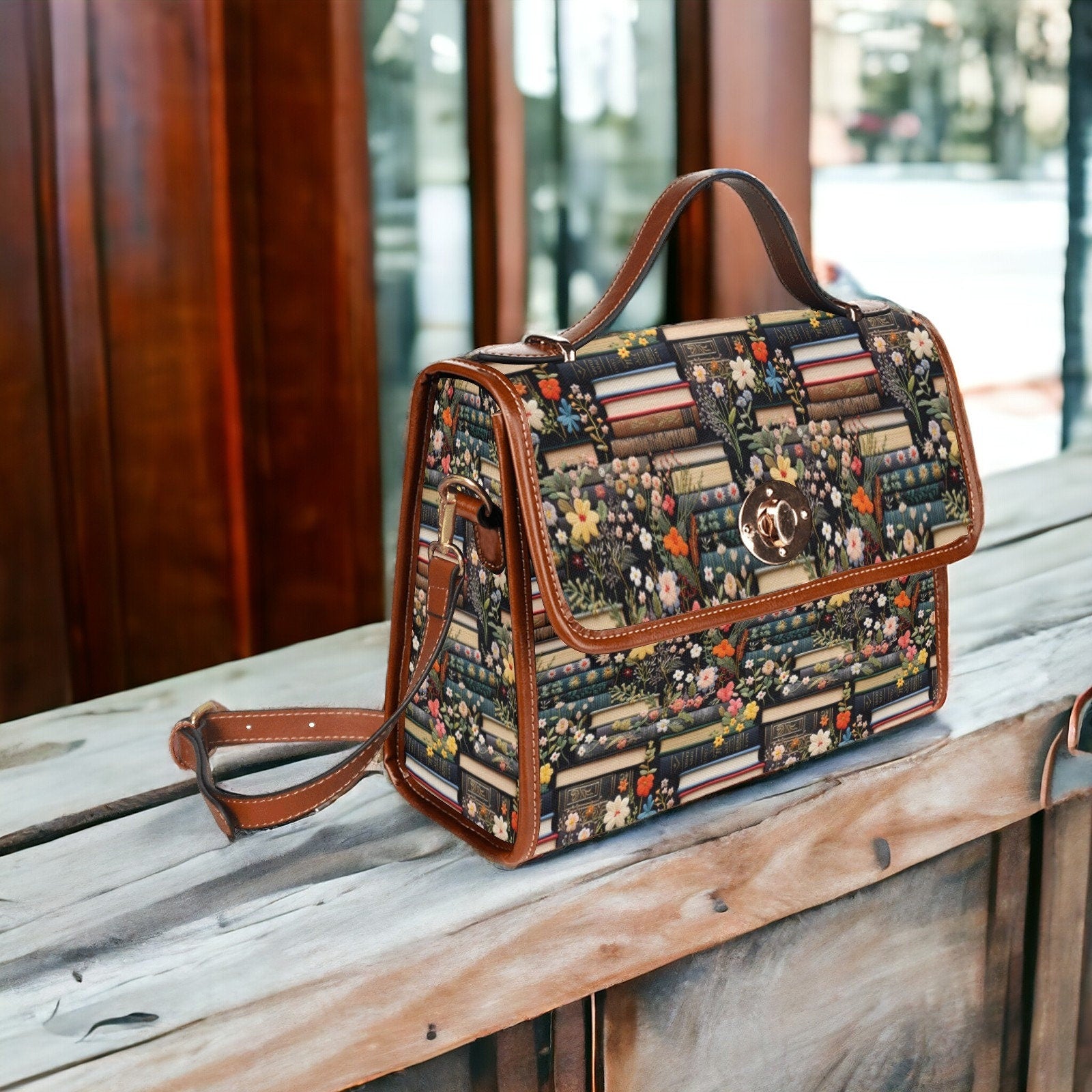 Book Lover Gift, Canvas Bag, Shoulder Bag, Teacher Bag, Bookworm, Banned Books, Love Reading, Reading Gift, Library, Librarian Gifts