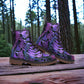 Combat Boots, Mens Leather Boots, Witch Shoes, Whimsigoth Clothing, Women's Platform, Cottagecore Dark Academia, Enchanted Forest