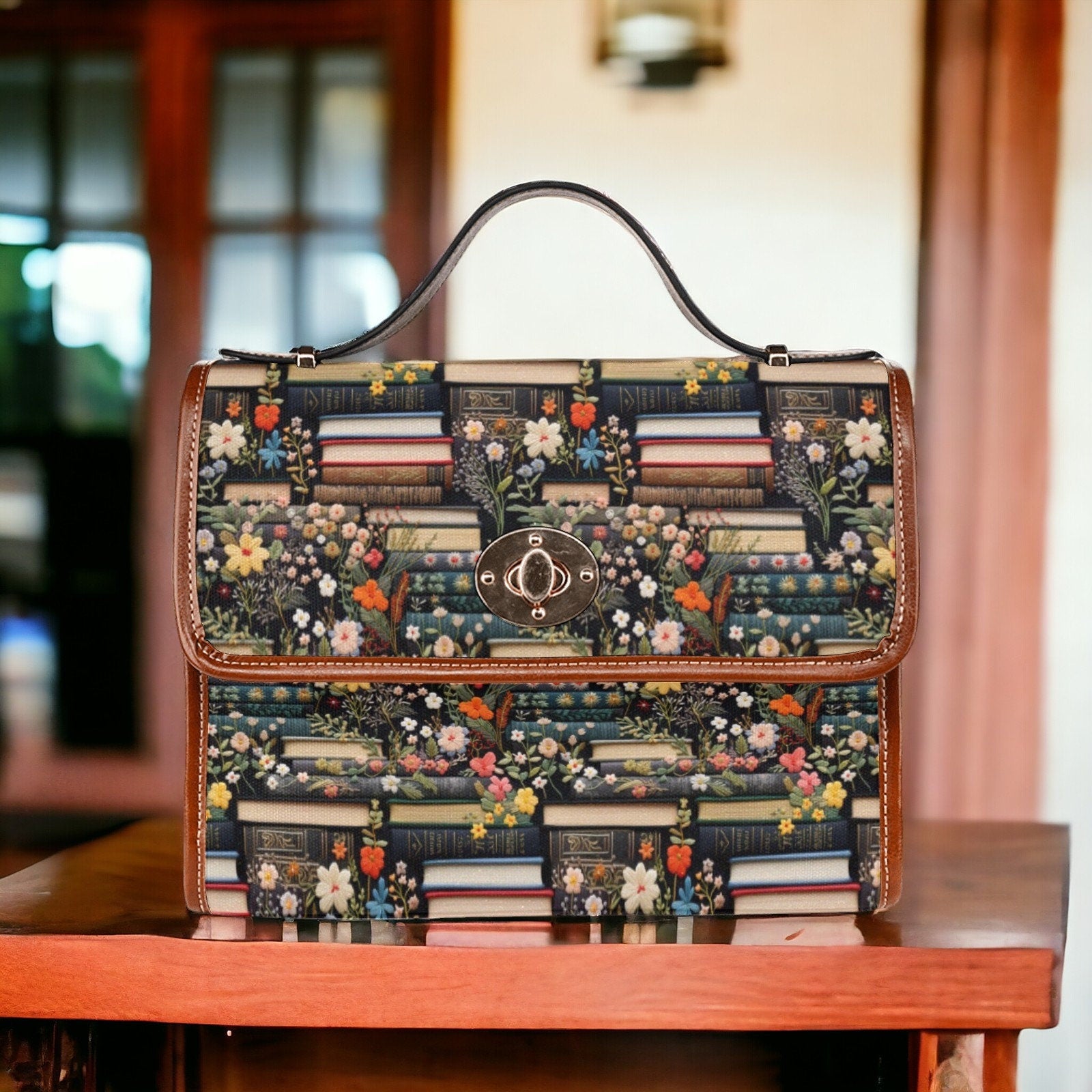 Book Lover Gift, Slim Wallet, Zip Around Wallet, Credit Card, Bookworm, Banned Books, Love Reading, Reading Gift, Library, Librarian Gifts