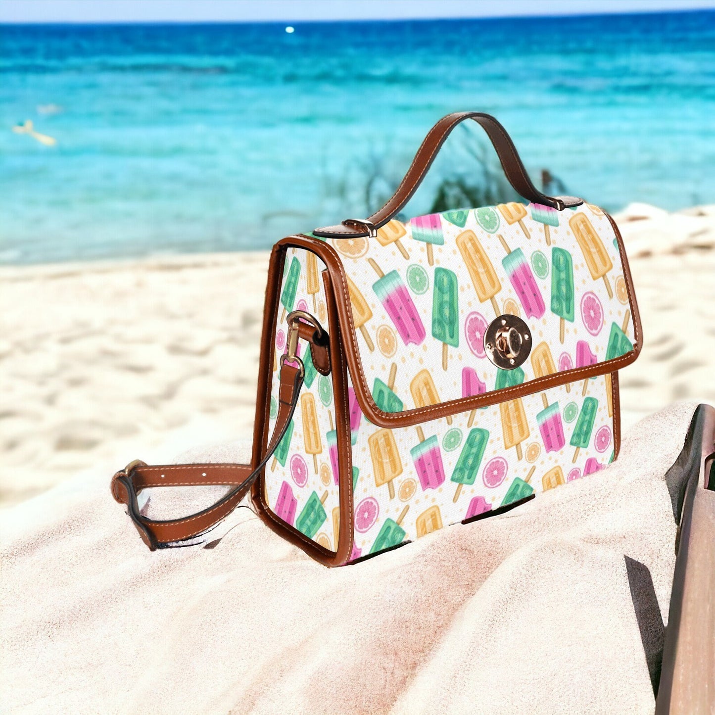 Satchel, Canvas Crossbody Bag, Beach Bag, Beach Tote Bag, Cross Body Bag, Goth Bag, Summer Purse