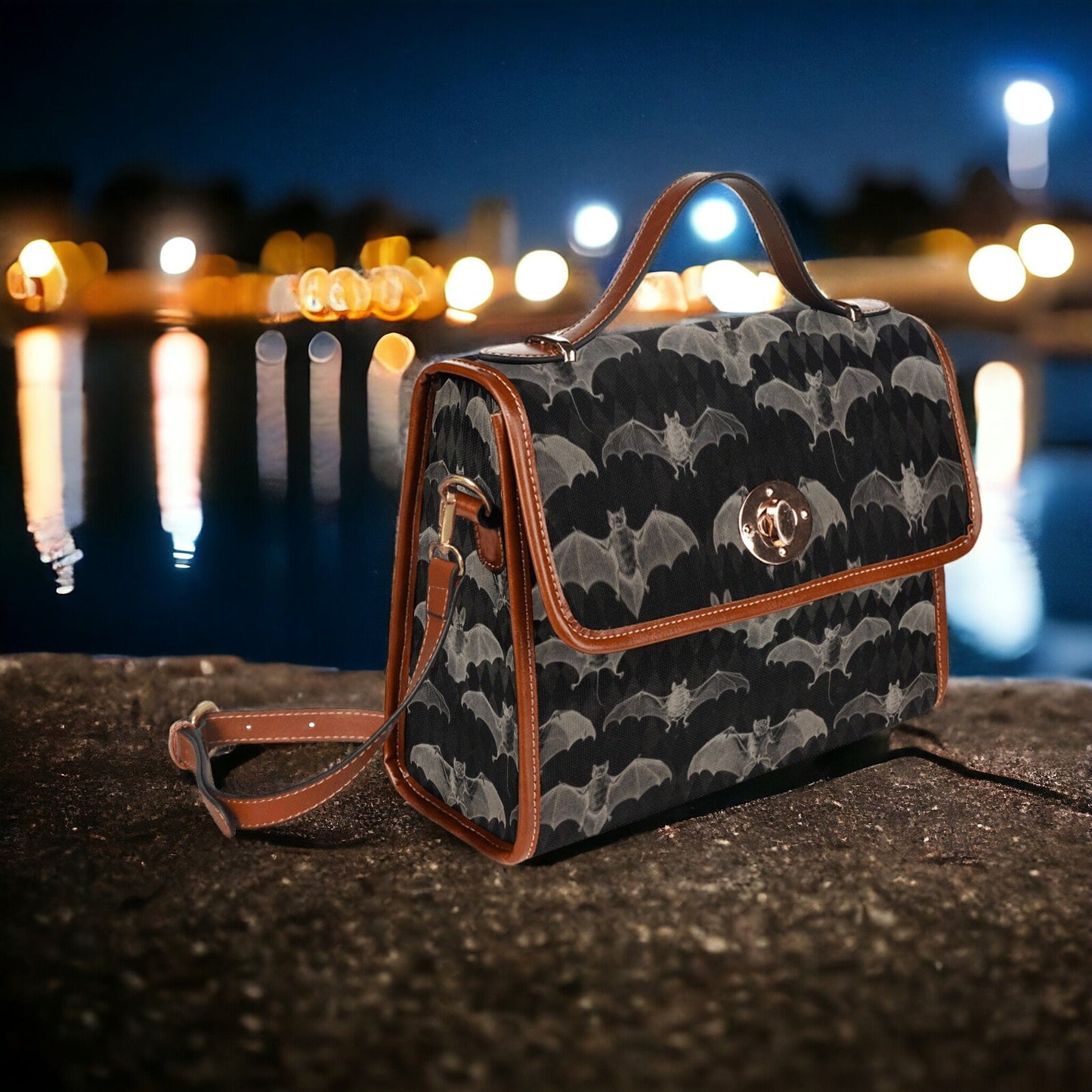 Black Bats Satchel