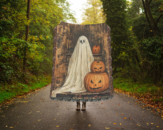Halloween Blanket, Woven Blanket, Woven Throw Blanket, Woven Tapestry, Extra Large Wall Art, Tapestry Blanket, Woven Wall Hanging, Gothic