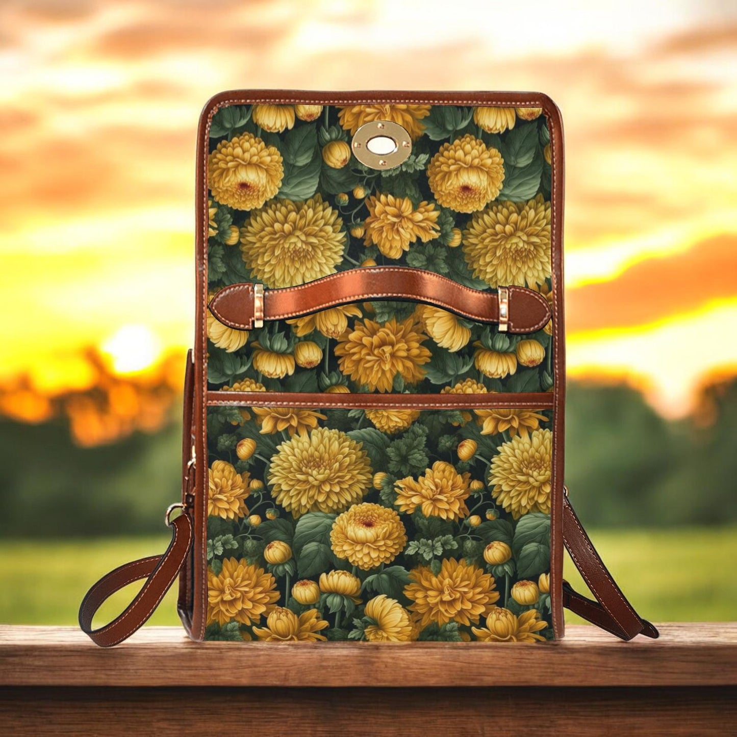 Small Crossbody Bag, Cross Body Bag, Cottagecore Satchel Bag, Boho Gift, Cute Women Cross Body Purse, Vintage Floral Print, Cottage Core