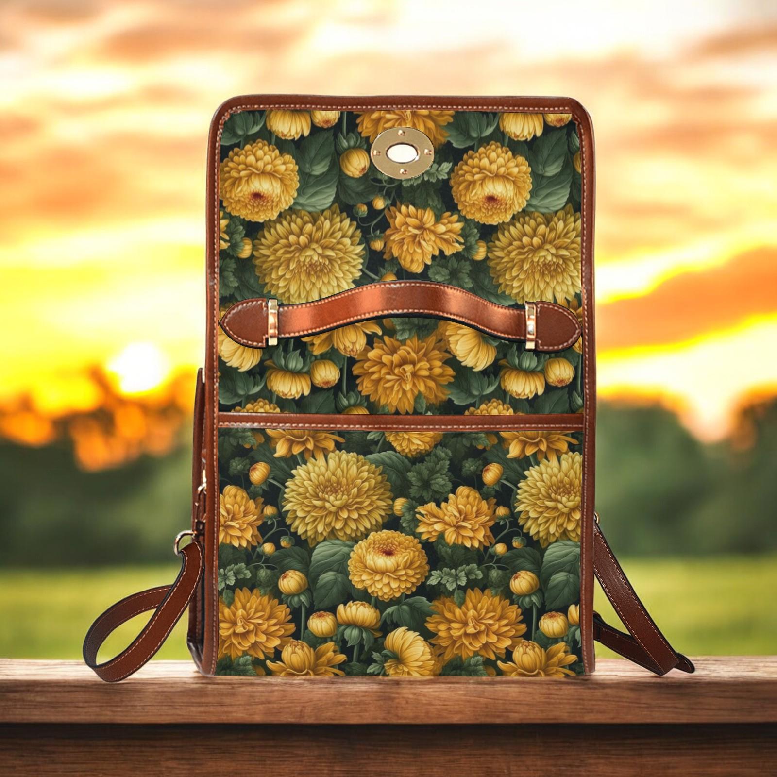 Small Crossbody Bag, Cross Body Bag, Cottagecore Satchel Bag, Boho Gift, Cute Women Cross Body Purse, Vintage Floral Print, Cottage Core