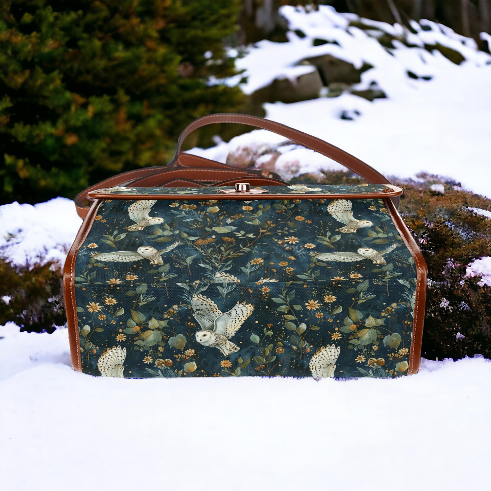 Small Crossbody Bag, Cross Body Bag, Cottagecore Satchel Bag, Boho Gift, Cute Women Cross Body Purse, Vintage Floral Print, Cottage Core