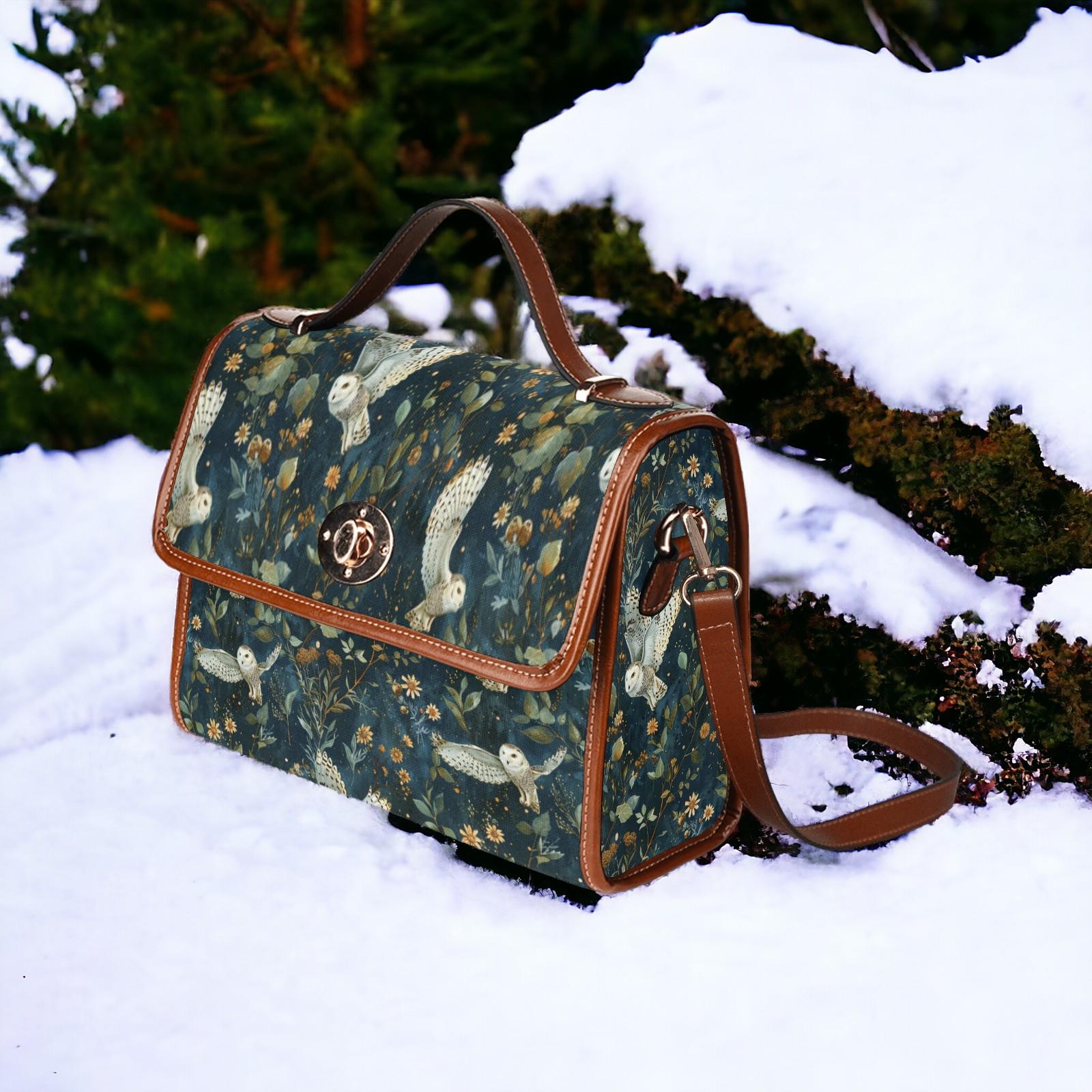 Small Crossbody Bag, Cross Body Bag, Cottagecore Satchel Bag, Boho Gift, Cute Women Cross Body Purse, Vintage Floral Print, Cottage Core