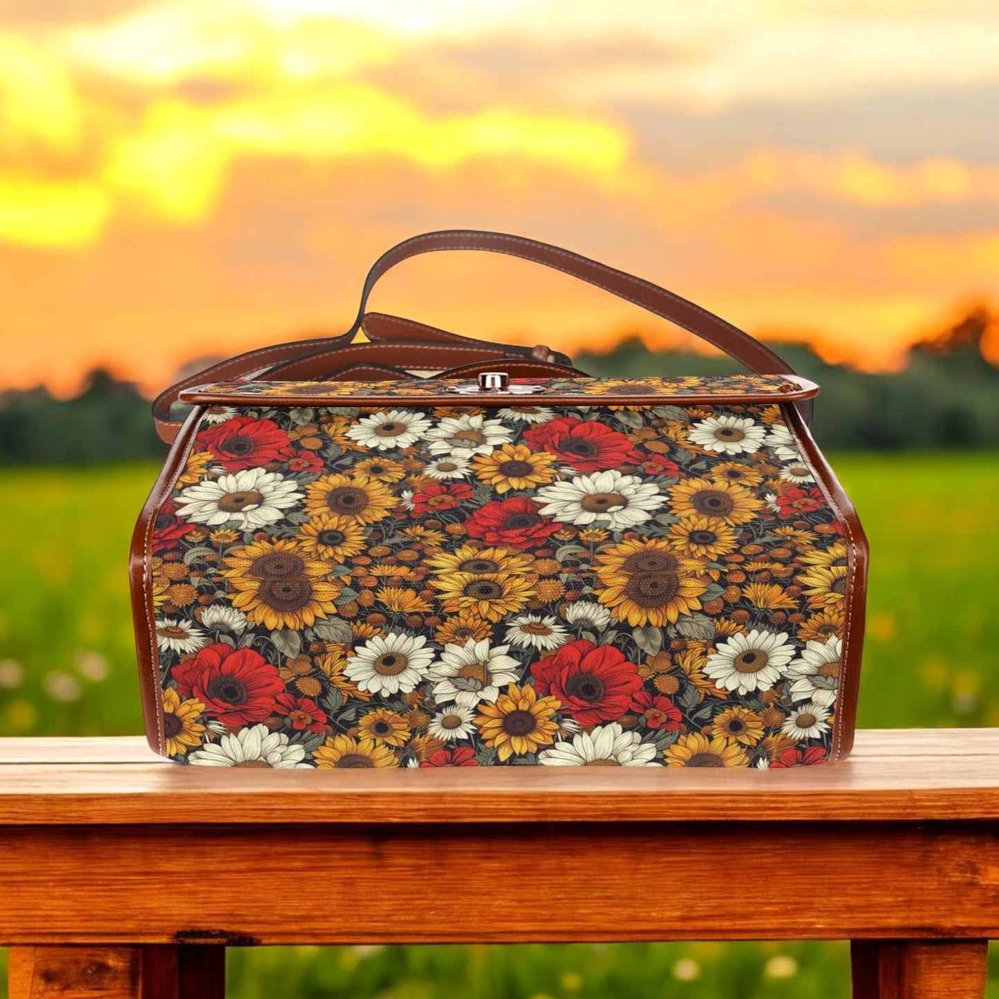 Canvas Halloween Bag, October Crossbody, Pumpkin Spice, Embroidered Bag, Women Bag, Fall Purse, Novelty Purse, Fall Leaves, Thanksgiving