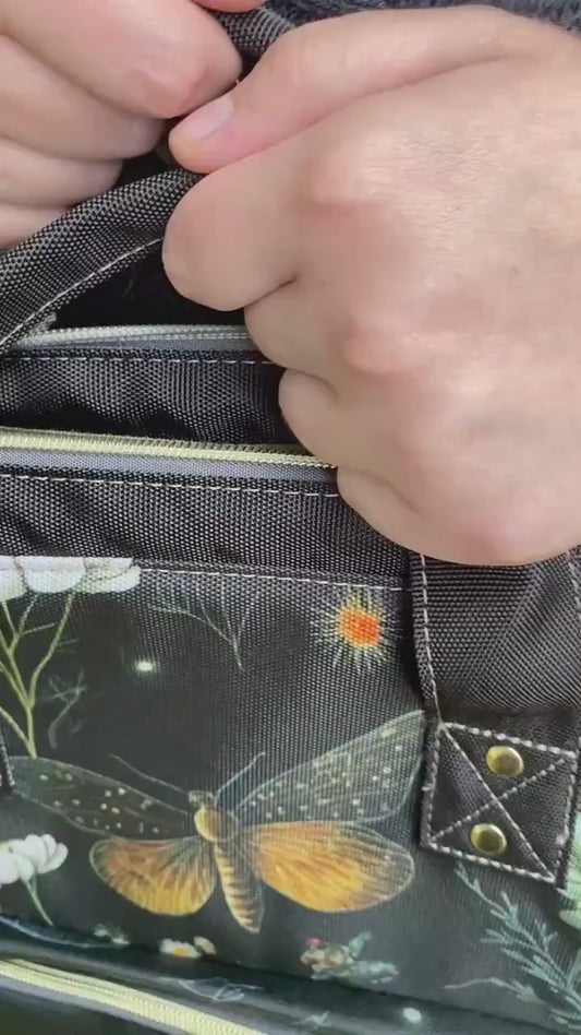 Canvas Backpack, Fairy Grunge, Baby Backpack, Gothic Diaper Bag, Baby Diaper Bag, Aesthetic Backpack, Laptop Backpack, Men's Backpack